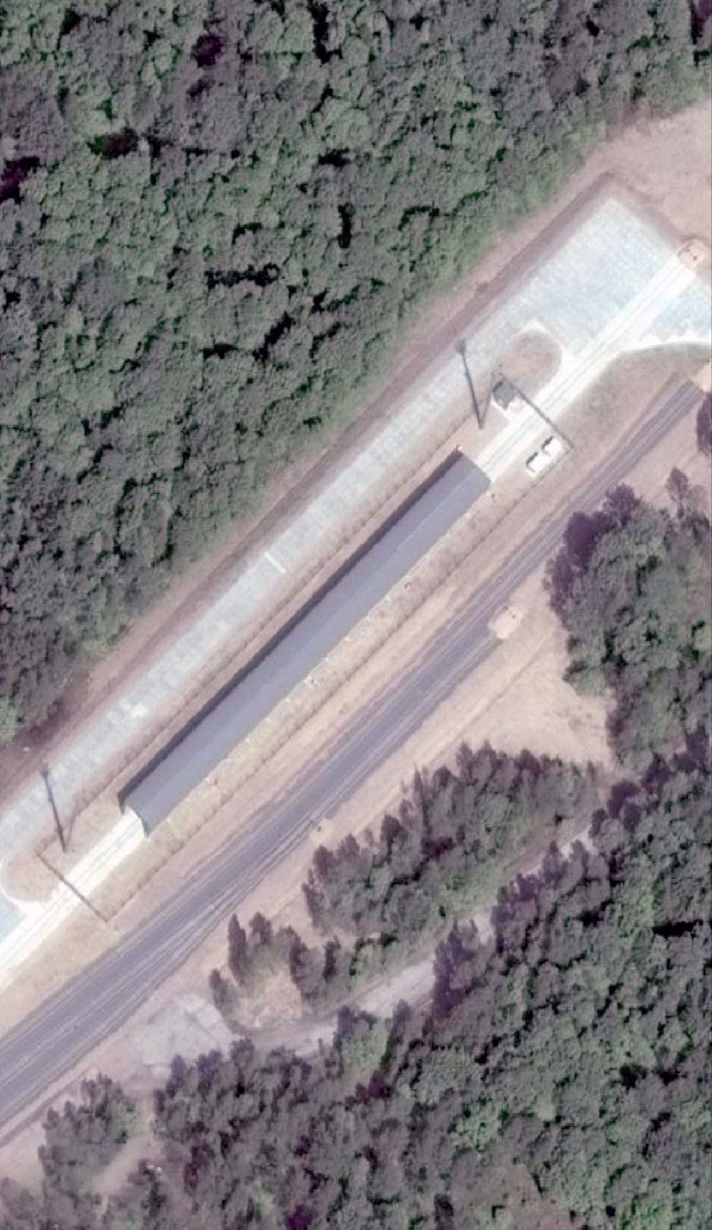 8 из 14 - Спутниковые снимки территории бывшей авиабазы «Кричев-6» во второй половине мая 2026 года (20.05.2026)